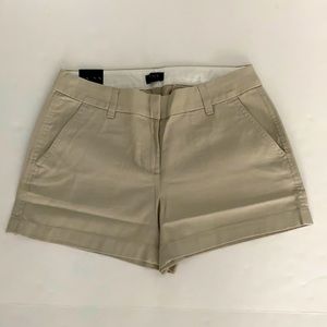 J.Crew 3.5 Khaki Classic Chino Shorts